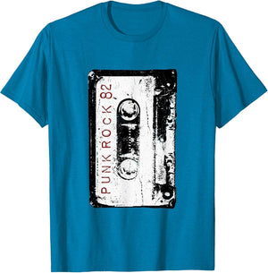 Punk Rock 80's Retro Concert Mixtape Cassette Vintage