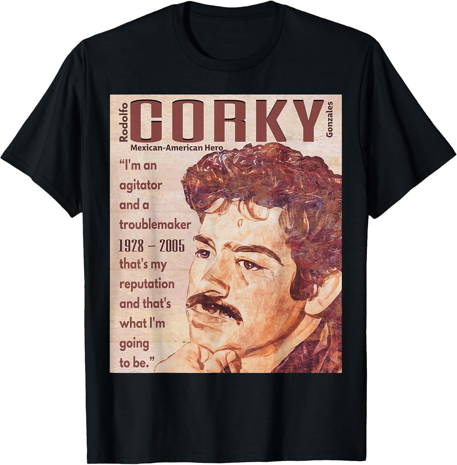 Mexican-American Hero and Hispanic Civil Rights Leader Corky