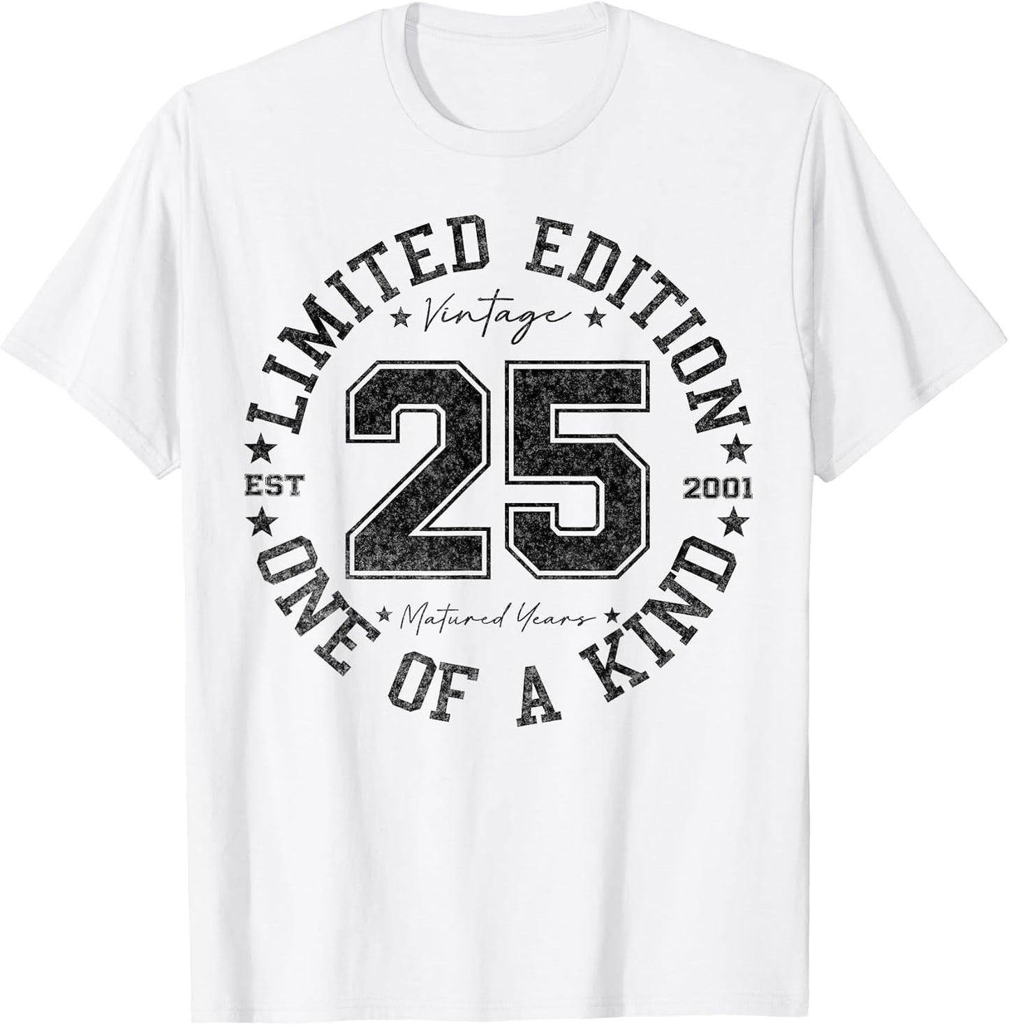 25 Year Old Gifts Vintage 2001 Limited Edition 25th Birthday