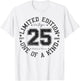 25 Year Old Gifts Vintage 2001 Limited Edition 25th Birthday