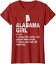 Alabama Girl Definition Funny Hometown Home Alabama Roots