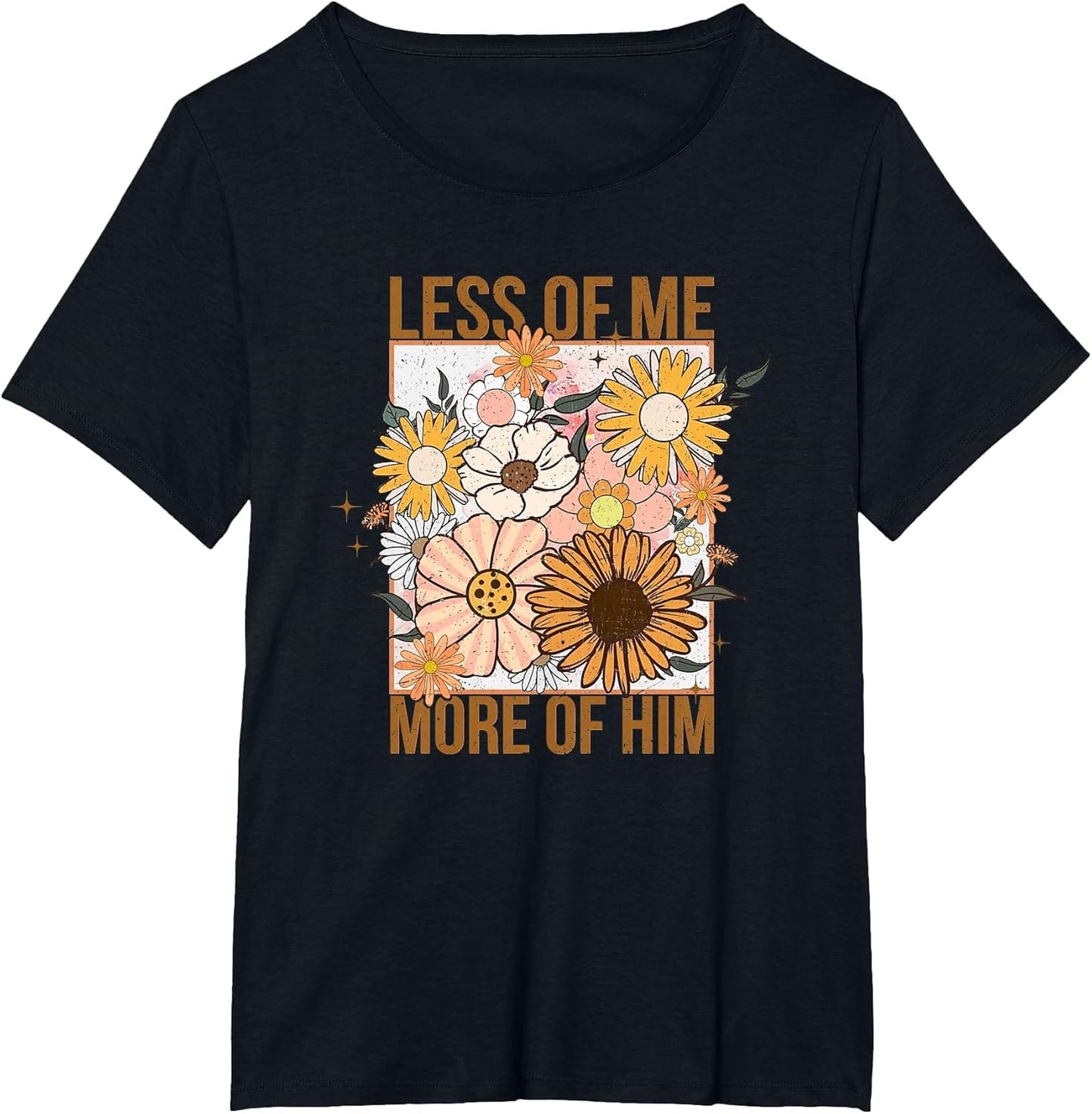 Less of Me More of Him, Wildflowers Religious, Faith Jesus