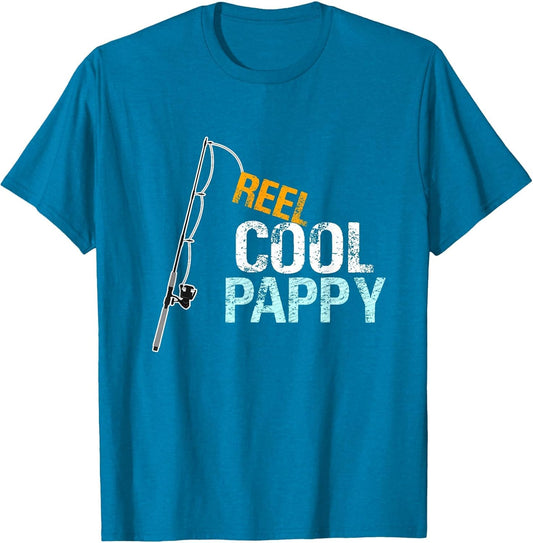 Reel Cool Pappy Fishing Grandfather Grandpa