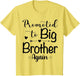 Promoted to Big Brother Again Baby Announcement Sibling Kids