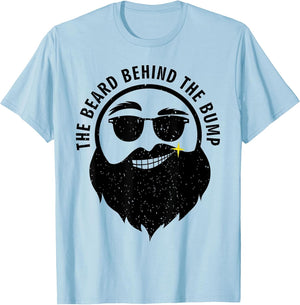 The Beard Behind The Bump Men's Funny Beard Bump Pregnant