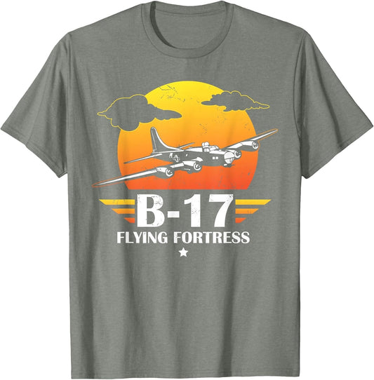B-17 Flying Fortress Gift, Air Force, Aviation Design
