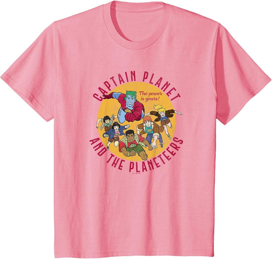 Captain Planet and The Planeteers Retro Logo