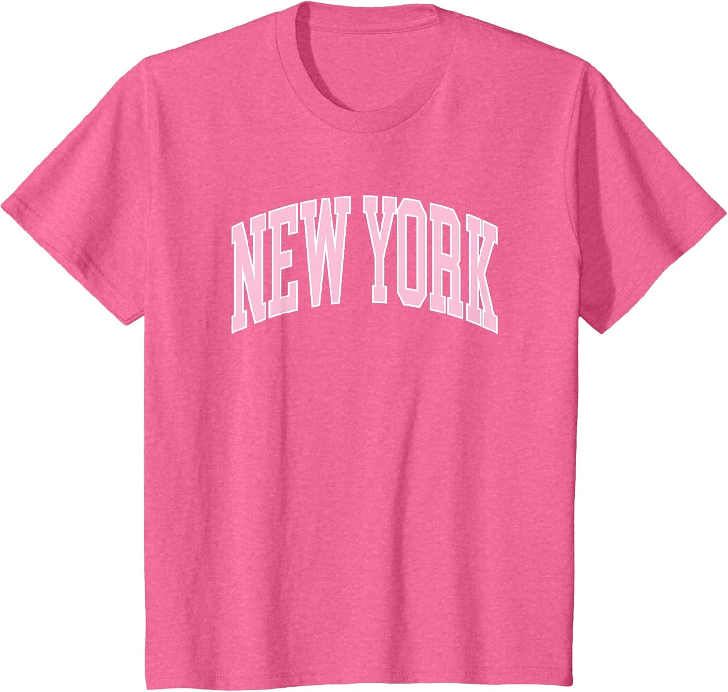 New York Souvenir Pink Retro Preppy Throwback Classic