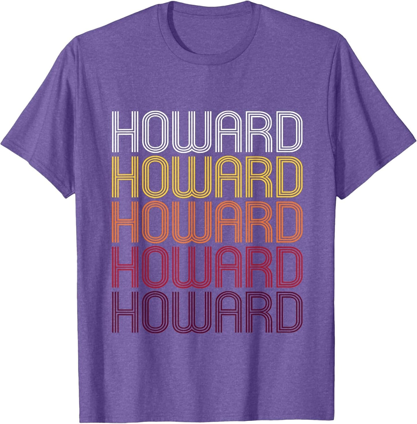Howard Retro Wordmark Pattern - Vintage Style