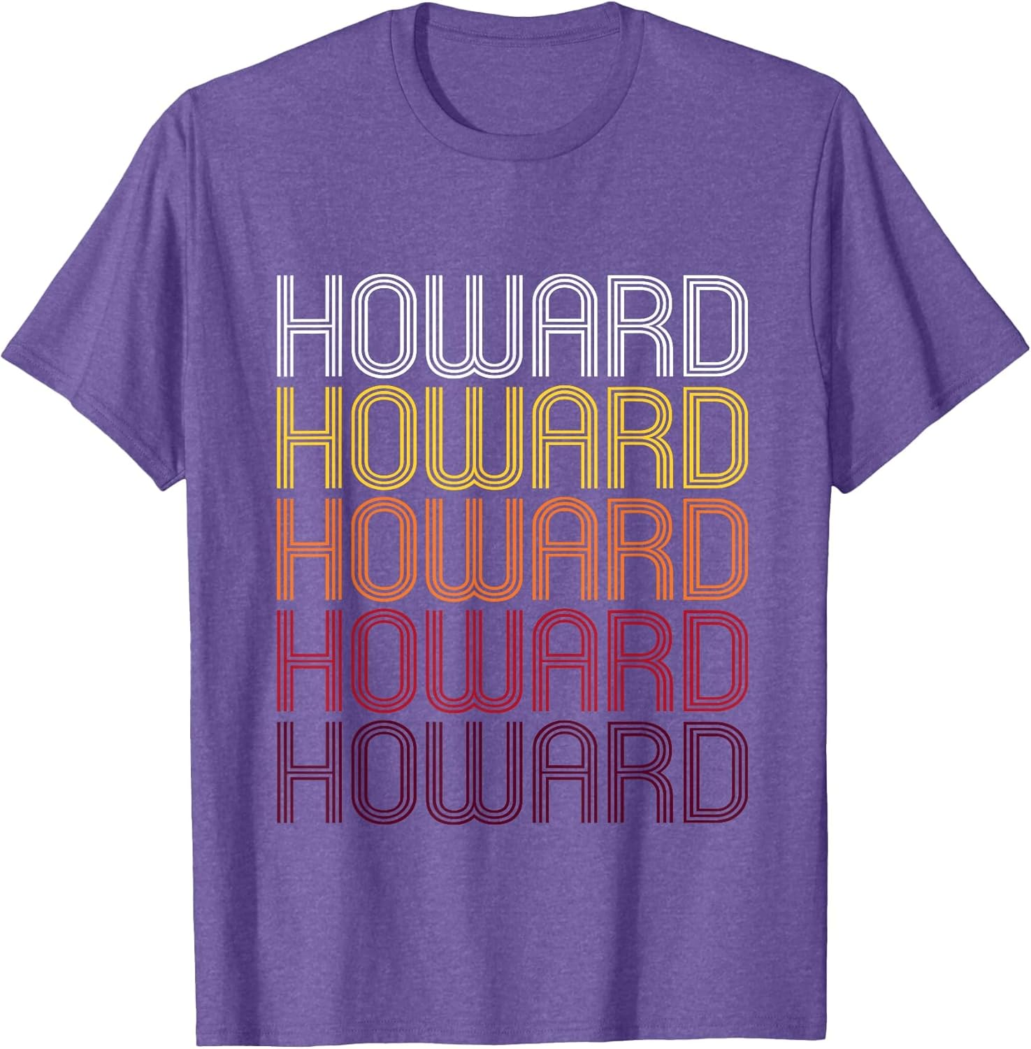 Howard Retro Wordmark Pattern - Vintage Style