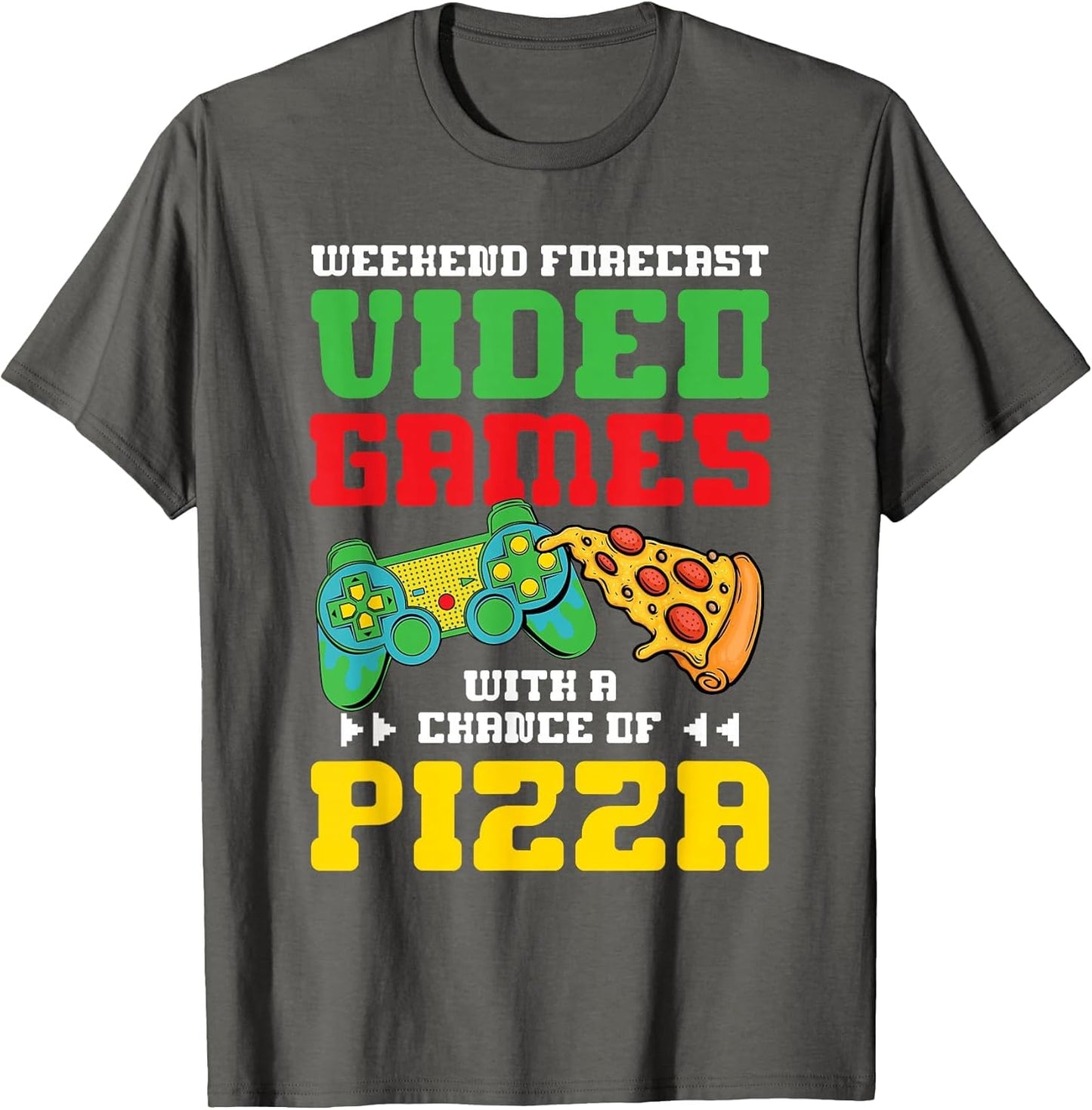 Gamer Weekend Forecast Video Games with Chance of Pizza