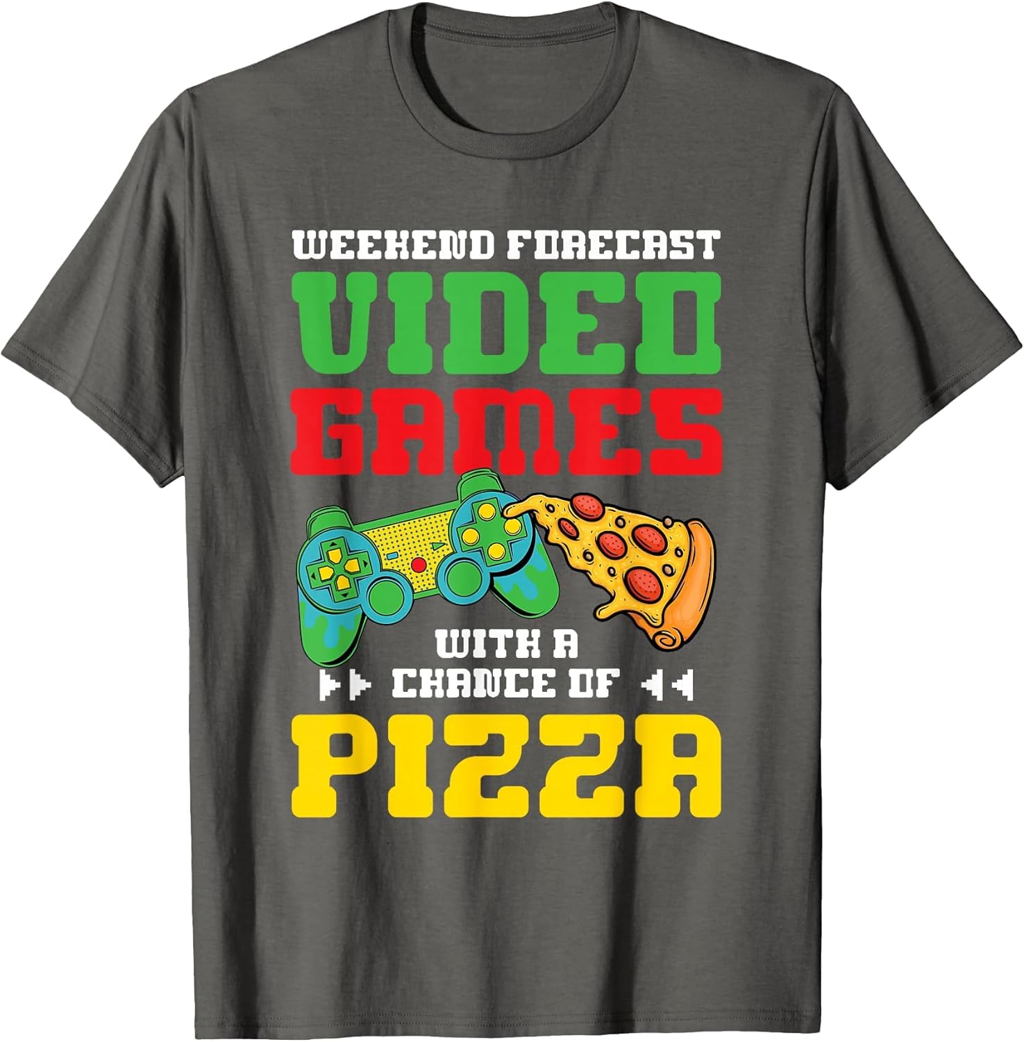 Gamer Weekend Forecast Video Games with Chance of Pizza
