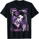 Anime Japanese Goth Cyberpunk City Geisha Purple Art Vintage
