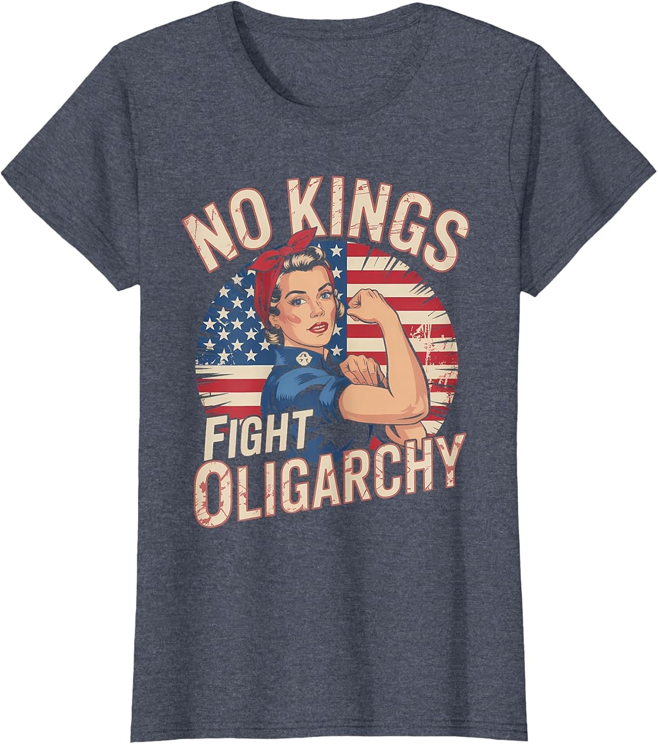 No Kings T Shirt Fight Oligarchy No Kings in America Women