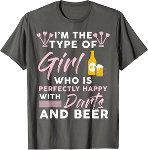 I'm The Type of Girl Who's Happy with Darts and Beer Player