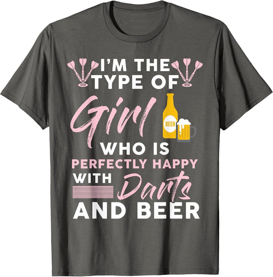 I'm The Type of Girl Who's Happy with Darts and Beer Player
