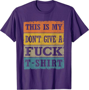 This is My Don't Give A Fuck- Retro Bad Attitude