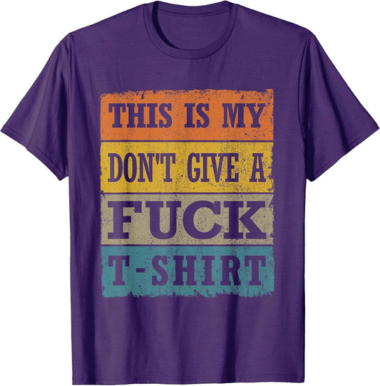 This is My Don't Give A Fuck- Retro Bad Attitude