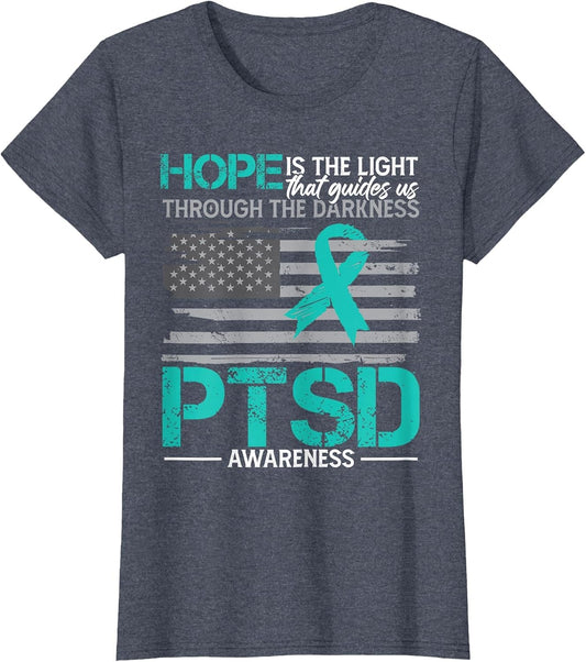 American Flag Veteran Support PTSD Awareness