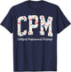 Boho CPM Floral Certified Professional Midwife Nurse Squad