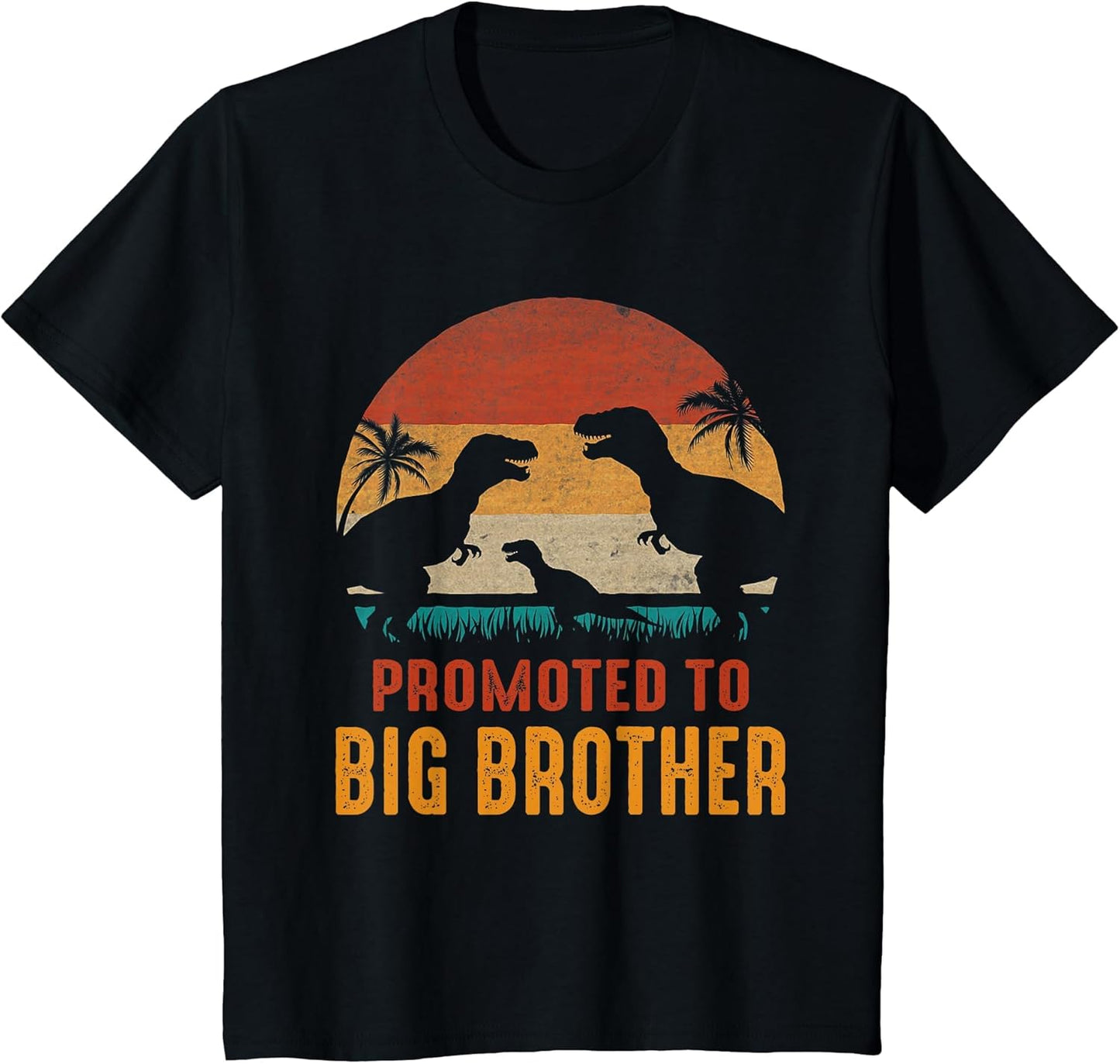 Promoted to Big Brother Dinosaur Family Matching