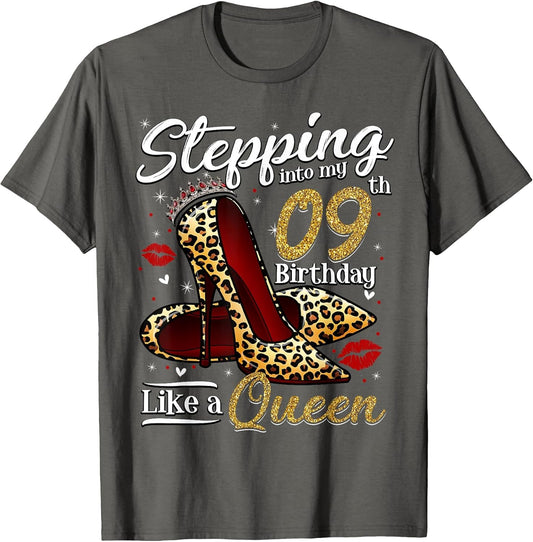 High Heels Stepping Into My 9th Birthday 9 and Fabulous