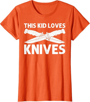 Cute Knife Design for Kids Boys Knife Collector Collection