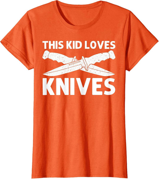 Cute Knife Design for Kids Boys Knife Collector Collection