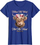 Follow The Word Not The Herd Christian Western Highland Cow