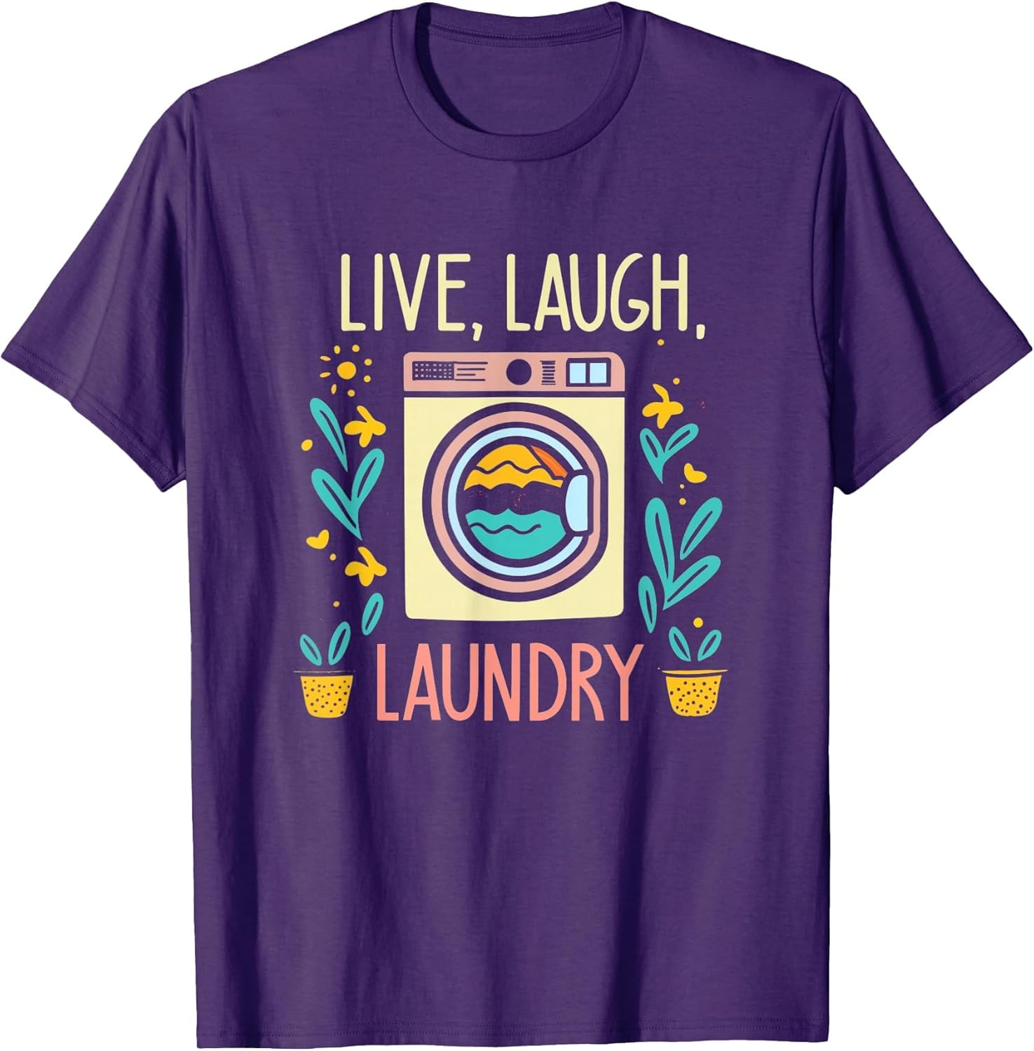 Funny Mom - Live, Laugh, Laundry - Funny Wife