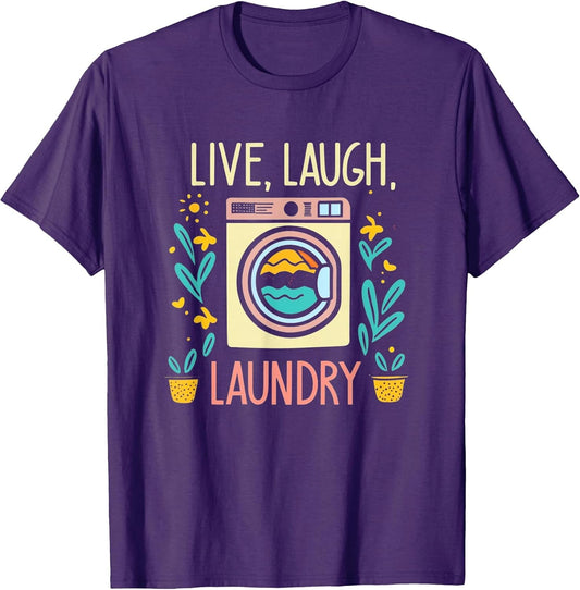 Funny Mom - Live, Laugh, Laundry - Funny Wife
