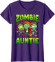Zombie Auntie Halloween Costume Family Matching