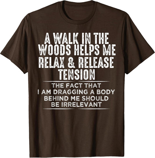 A Walk in The Woods Helps Me Relax & Release Tension