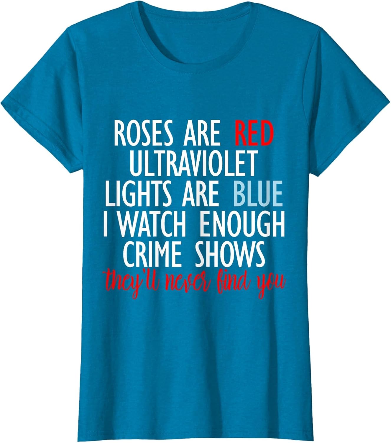 Roses are Red Ultraviolet Lights are Blue True Crime