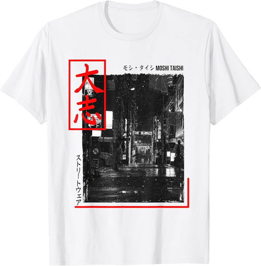 Retro Lofi Tokyo Japanese Streetwear Aesthetic Graphic