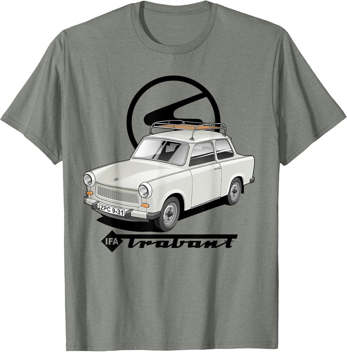 IFA Trabant 601 Logo Lettering DDR Oldschool