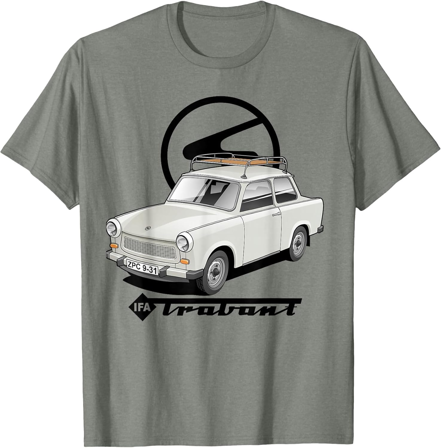 IFA Trabant 601 Logo Lettering DDR Oldschool
