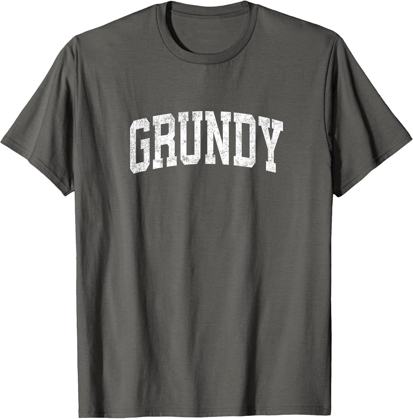 Grundy Virginia VA Vintage Athletic Sports Design