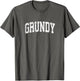 Grundy Virginia VA Vintage Athletic Sports Design
