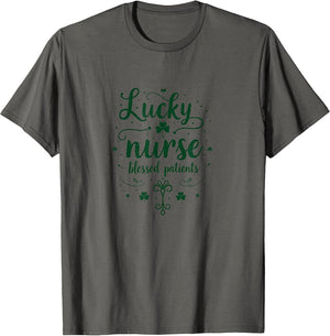 Lucky Nurse Blessed Patients St Patricks Design
