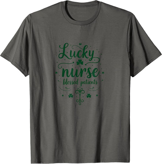 Lucky Nurse Blessed Patients St Patricks Design
