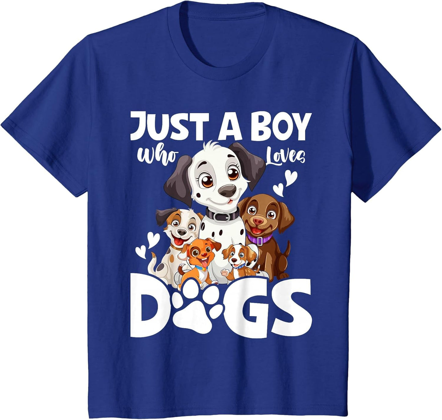 Just A Boy Who Loves Dogs Boys Toddler Puppy Dog Lover