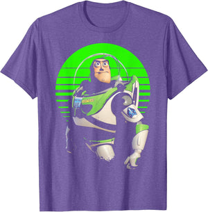 Disney Pixar Toy Story Buzz Lightyear Vintage Space Stripes