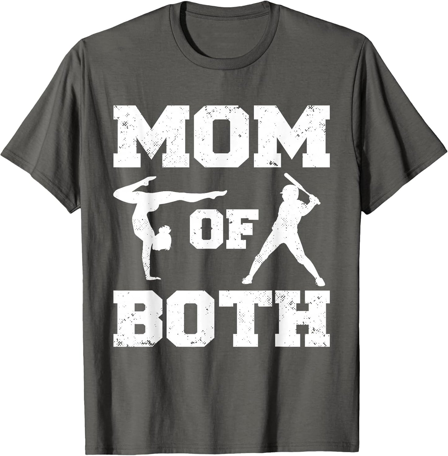 Mom of Both Funny Baseball Gymnastics Mom