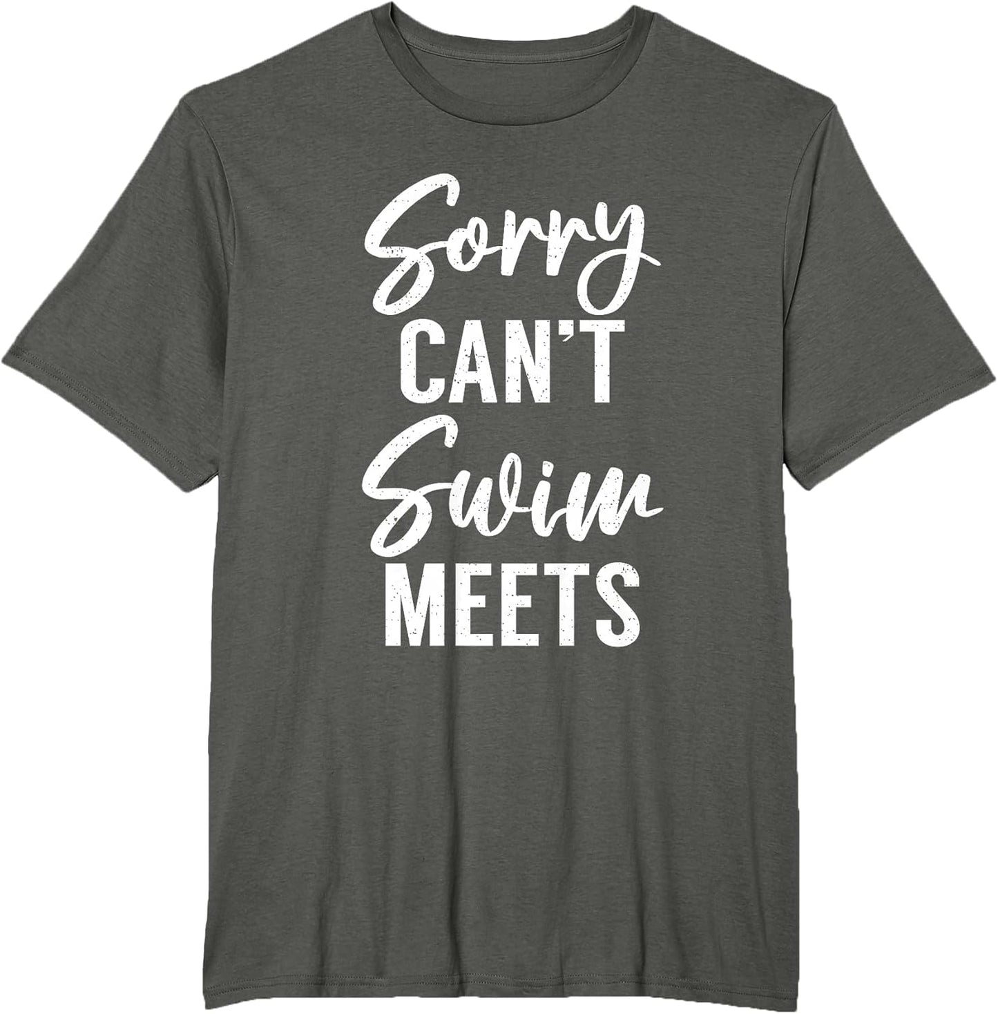 Sorry Cant Swim Meets Team Water Ocean Pool Swim