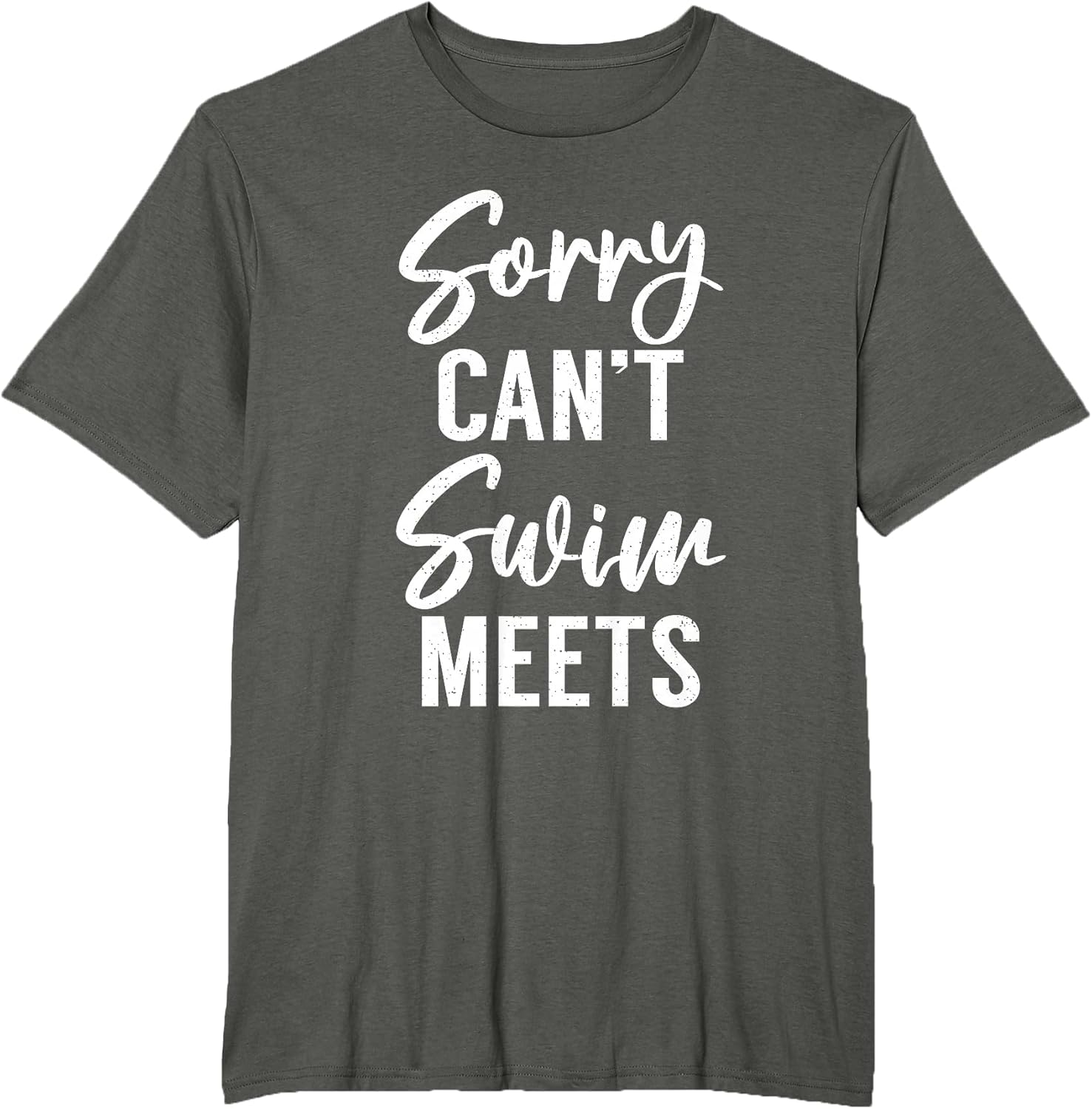 Sorry Cant Swim Meets Team Water Ocean Pool Swim