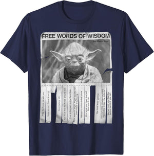 Star Wars Yoda Poster Words Of Wisdom Graphic