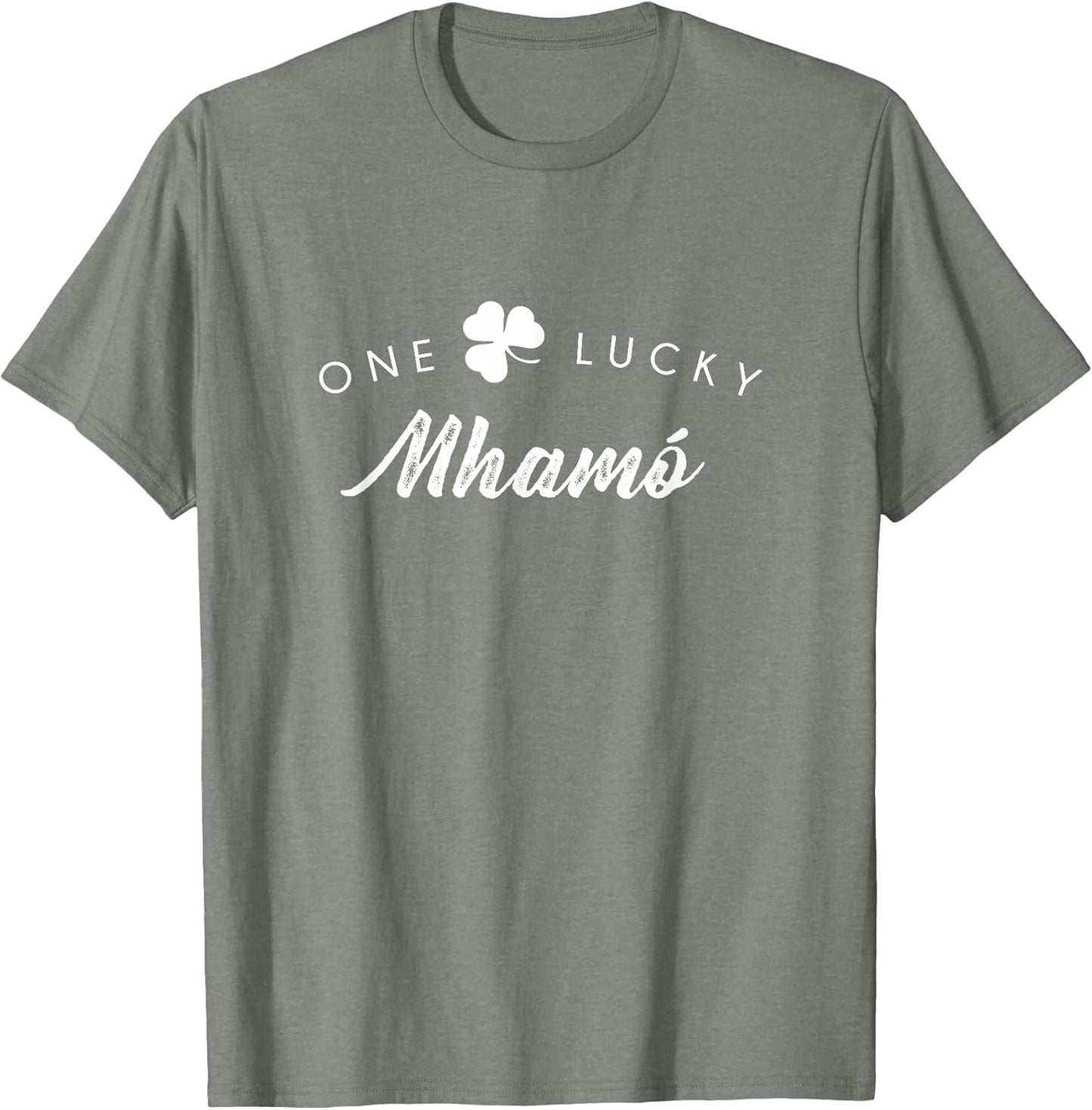 One Lucky Mhamo Shirt, Cute St. Patrick's Day Shamrock Gift