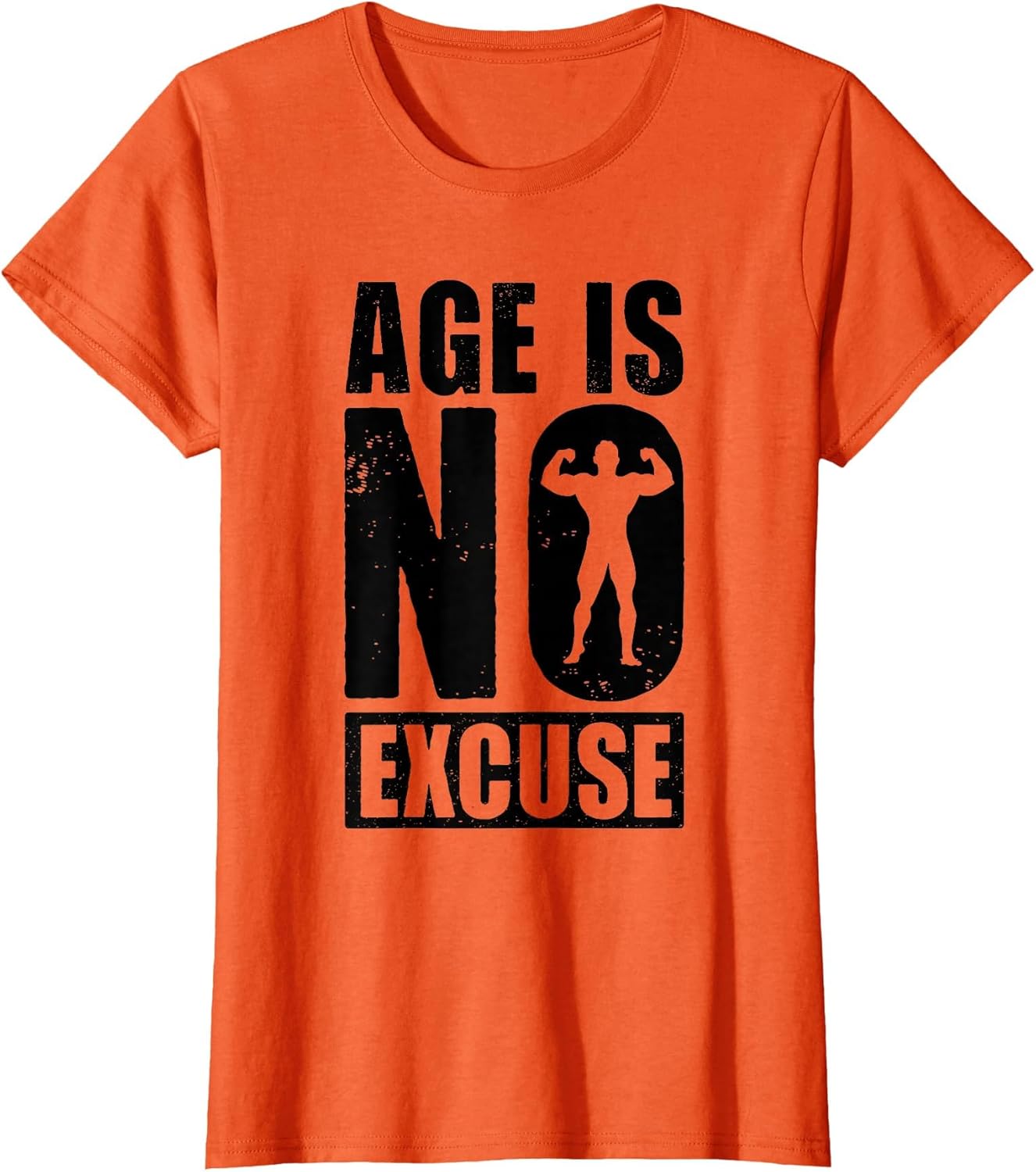 Age is No Excuse Funny Old Age Gym Lover Fitness Workout