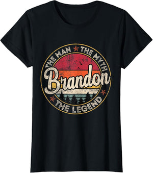 Brandon The Man The Myth The Legend Personalized Name